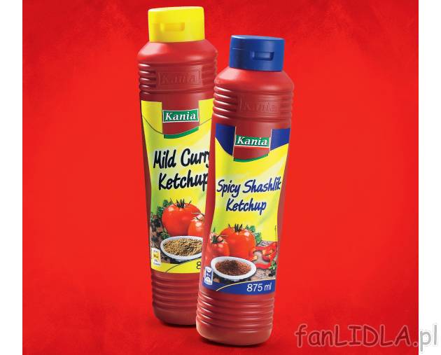 Ketchup grillowy , cena 4,99 PLN za 875 ml 
- Megabutla ketchupu w wyjątkowych ...