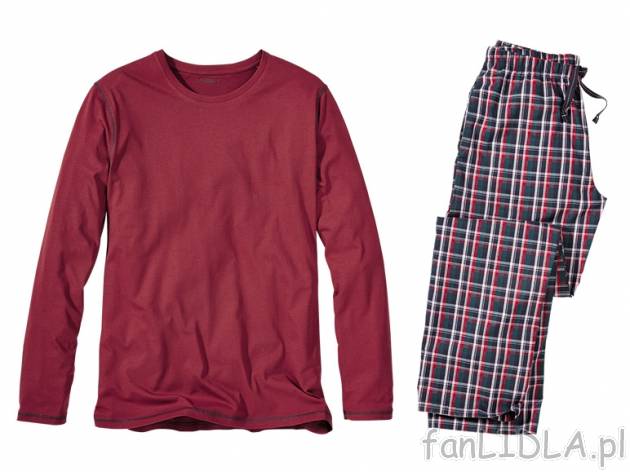 Piżama męska Livergy, cena 39,99 PLN za 1 opak. 
- 3 wzory do wyboru 
- rozmiary: ...