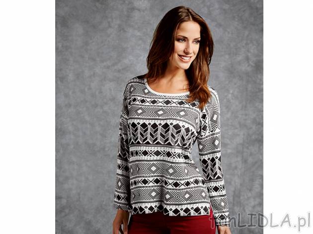 Sweter Esmara, cena 34,99 PLN za 1 szt. 
- rozmiary: XS-L(nie wszystkie wzory dostępne ...