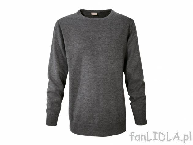 Sweter Livergy, cena 33,00 PLN za 1 szt. 
- materiał: 50% bawełna, 50% poliakryl
- ...