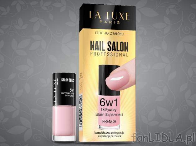 La Luxe Paris, 6w1 odżywczy lakier do paznokci nadający kolor , cena 6,00 PLN ...