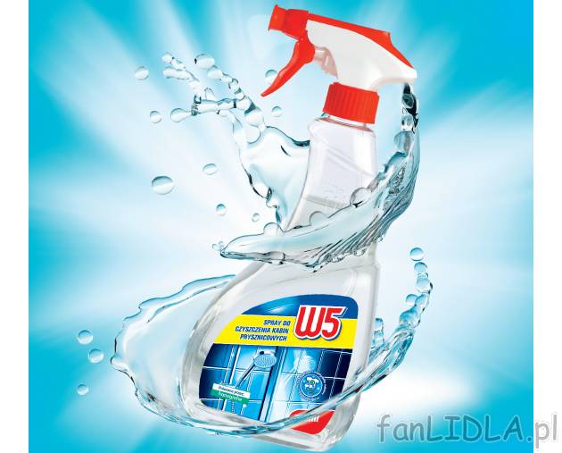 Spray do czyszczenia kabin prysznicowych , cena 5,99 PLN za 750 ml 
- Skutecznie ...