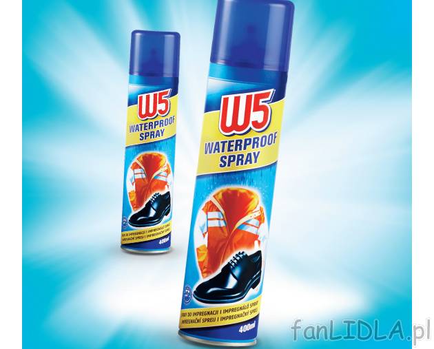 Spray do impregnacji , cena 8,99 PLN za 400 ml 
- Długotrwała ochrona i pielęgnacja ...