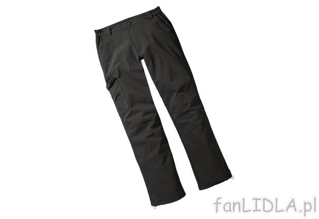 Spodnie trekkingowe , cena 44,99 PLN za 1 para 
- pas częściowo z gumą dla większej ...