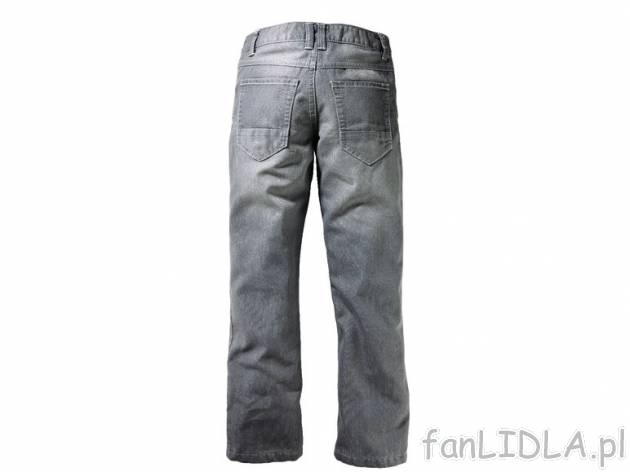 Chłopięce jeansy ocieplane Pepperts, cena 34,99 PLN za 1 para 
- granatowe lub ...