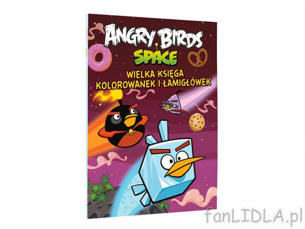 Książka Angry Birds , cena 12,99 PLN za 1 szt. 
-      różne rodzaje do wyboru
