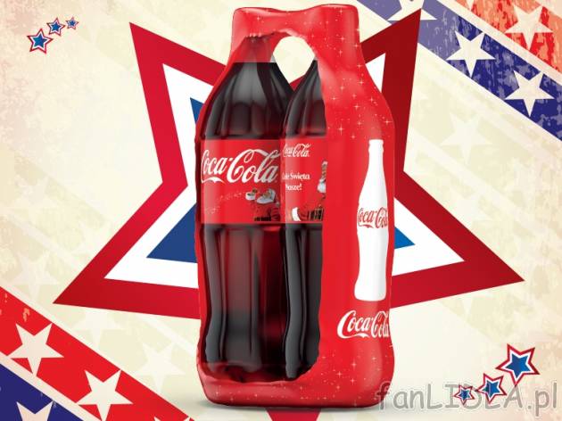 Coca-cola 2x2 L - od 19.11 , cena 6,66 PLN za 2x2L/1 opak., 1L=1,67 PLN. 
- Tylko ...