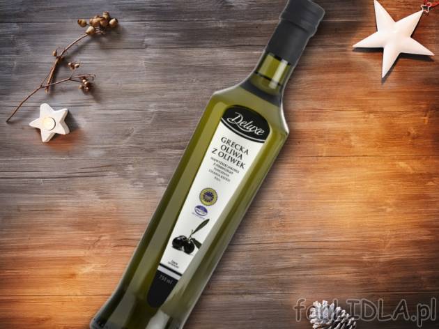 Oliwa z oliwek z Krety , cena 17,00 PLN za 750 ml/1 opak., 1 L=23,99 PLN. 
- z ...