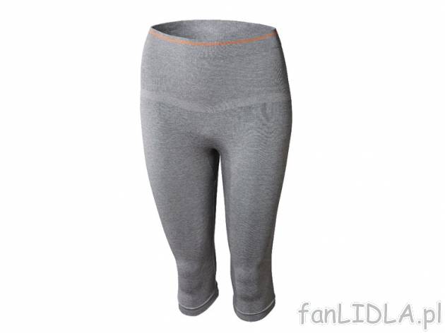 Bezszwowe spodnie sportowe 3/4 , cena 29,99 PLN za 1 para 
- rozmiary: S-L 
- ...