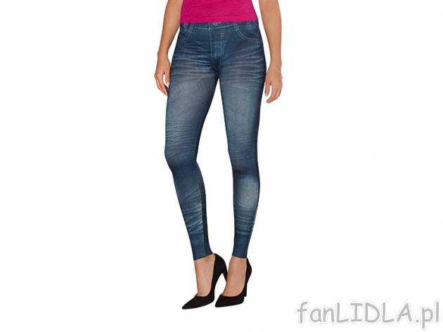 Jegginsy Esmara, cena 22,99 PLN za 1 para 
- o modnym wyglądzie jeansów 
- rozmiary: ...