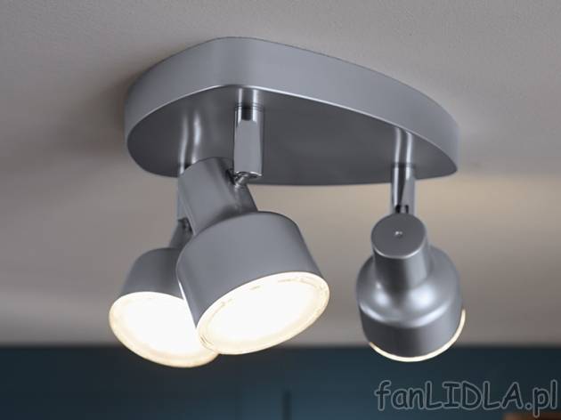 Sufitowa lampa LED , cena 69,90 PLN za 1 szt. 
- ciepłe, białe światło (3000 ...
