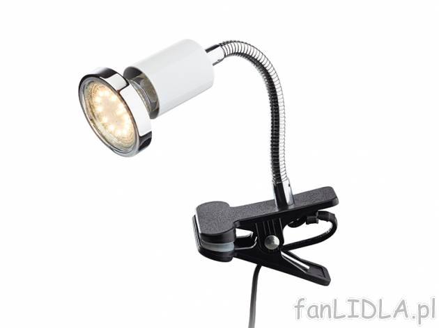 Lampka LED z elementem zaciskowym , cena 29,99 PLN za 1 szt. 
- strumien świetlny: ...