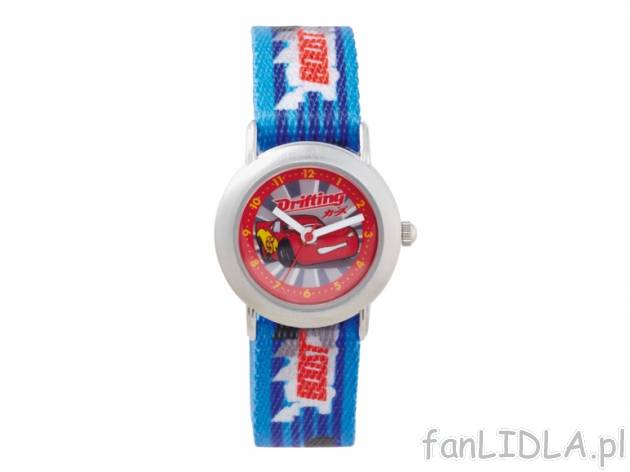 Zegarek dla dzieci , cena 22,99 PLN za 1 szt. 
- tarcza zegarowa dostosowana do ...