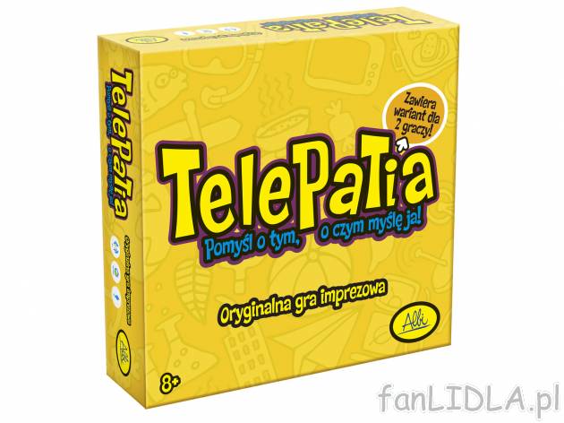 Gra TELEPATIA , cena 69,90 PLN za 1 opak. Gra dla dzieci powyżej 8 lat, wspaniała ...