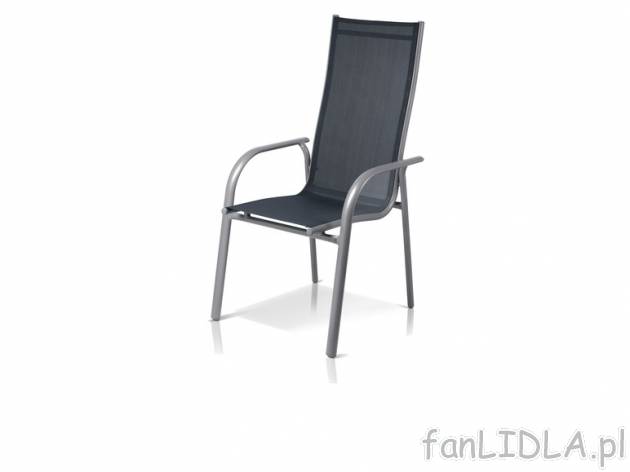 Krzesło ogrodowe Florabest, cena 119,00 PLN za 1 szt. 
FLORABEST to: 
- solidna, ...