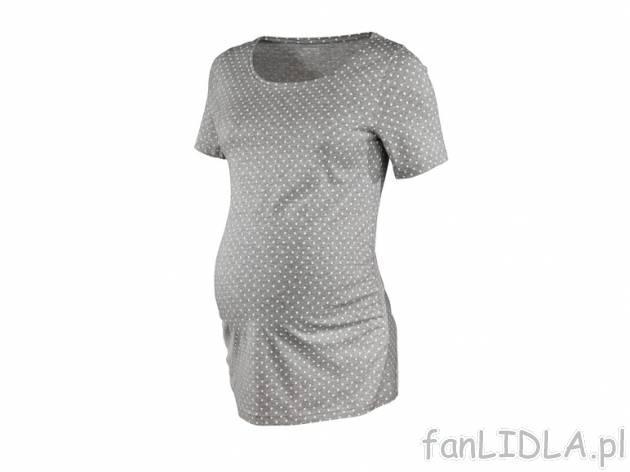 Koszulka ciążowa Esmara, cena 21,99 PLN za 1 szt. 
- rozmiary: S - L 
- 3 wzory ...