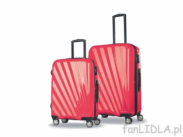 Zestaw 2 walizek z poliwęglanu 90 l + 60 l , cena 329,00 PLN za 1 szt. 
- wymiary: ...