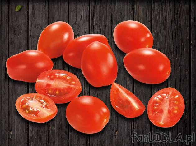 Pomidory rzymskie , cena 3,44 PLN za 500 g/ opak., 1 kg=6,88 PLN. 
Pyszne, słodkie ...