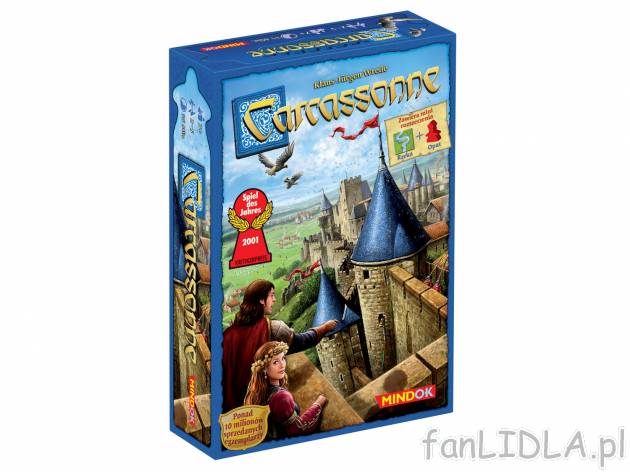 Gra planszowa Carcassonne , cena 69,90 PLN za 1 opak. 
- 10 milionów sprzedanych ...