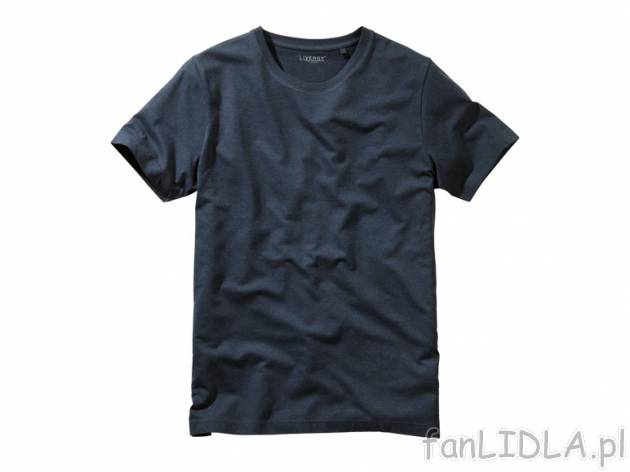 T-shirt 2 sztuki Livergy, cena 24,99 PLN za 1 opak. 
2 zestawy do wyboru: czarny/niebieski ...
