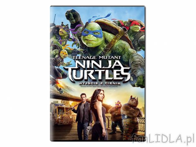 Film DVD,,Wojownicze żółwie ninja: Wyjście z cienia&quot; , cena 14,99 PLN ...