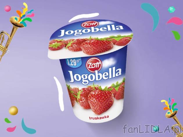 Zott Jogurt owocowy* , cena 0,00 PLN za 180 g/1 opak., 100 g=0,44 PLN. 
różne ...