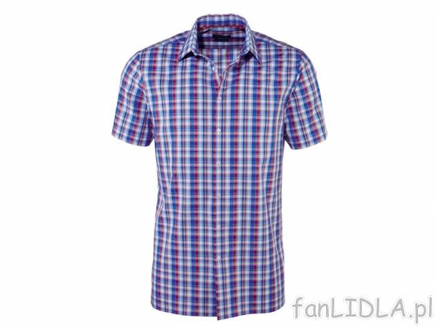 Koszula męska , cena 49,99 PLN za 1 szt. 
- 4 wzory 
- rozmiary: 39 - 45 (nie ...
