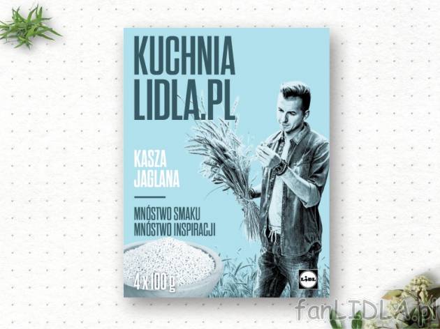 Kuchnia Lidla Kasza jaglana , cena 1,00 PLN za 500 g/1 opak., 1 kg=2,98 PLN.