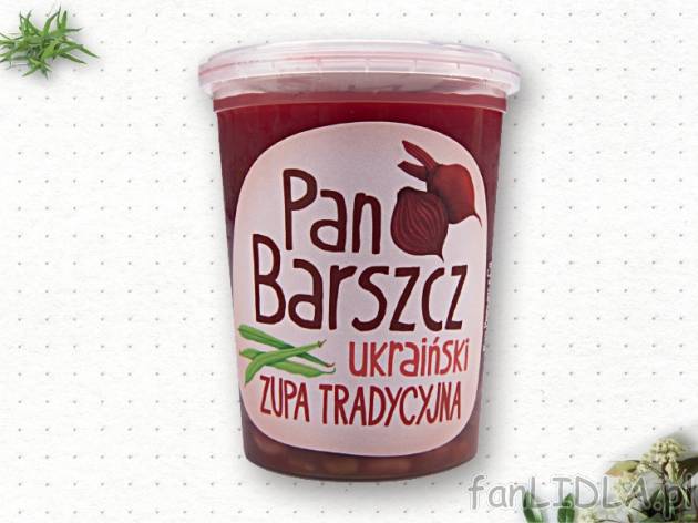Zupa warzywna , cena 6,00 PLN za 500 g/1 opak., 1 kg= 13,98 PLN.  
różne rodzaje