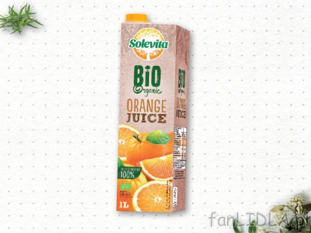 Solevita Bio Sok warzywny , cena 5,00 PLN za 1 l/1 opak.
