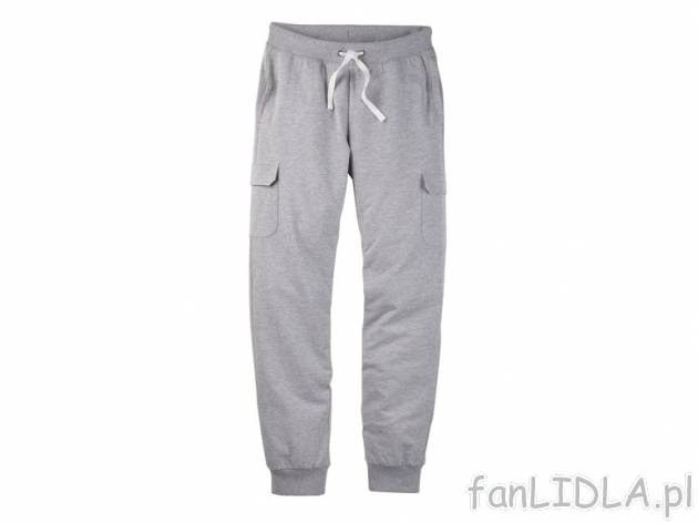 Dresowe spodnie typu jogger Livergy, cena 39,99 PLN za 1 para 
- rozmiary: S-XL ...