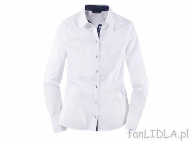 Koszula Esmara, cena 49,99 PLN za 1 szt. 
- 97% bawełna, 3% elastan 
- rozmiary: ...