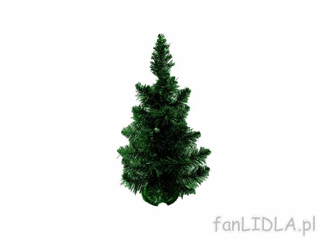 Drzewko świąteczne 90 cm , cena 34,99 PLN za 1 szt. Zadbaj o wystrój swojego ...