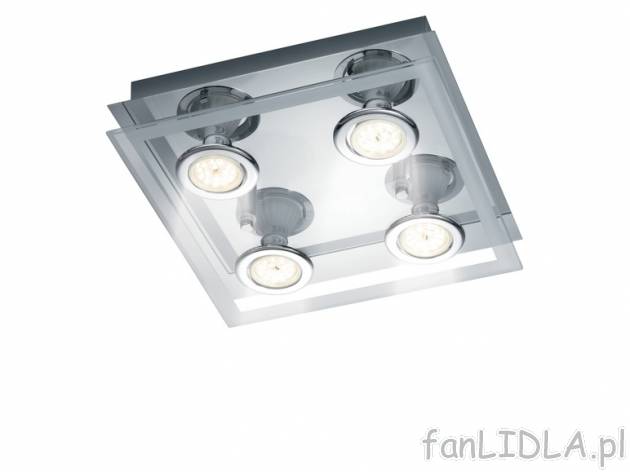 Sufitowa lampa z kompletem energooszczędnych żarówek LED , cena 139,00 PLN za ...