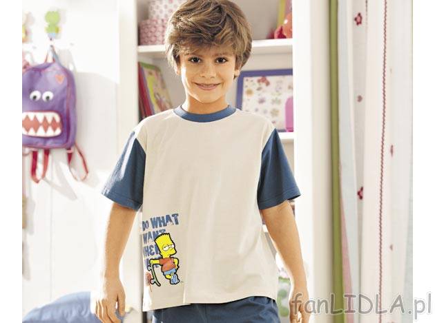 Piżamka dziecięca lub dziewczęca koszulka nocna, cena 16,99PLN
- z modnym nadrukiem
- ...