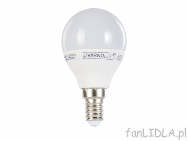 Żarówka LED 2700 K , cena 7,77 PLN za 1 szt. 
- klasa energetyczna A+ 
- żywotność: ...