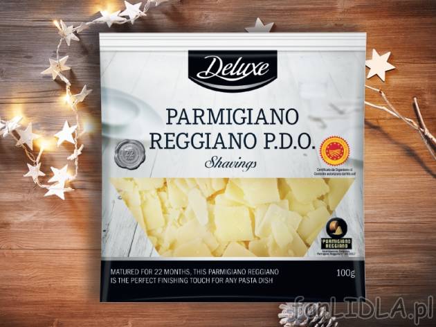 Ser Parmigiano Reggiano , cena 7,00 PLN za 100 g/1 opak. 
* produkt dostępny w ...