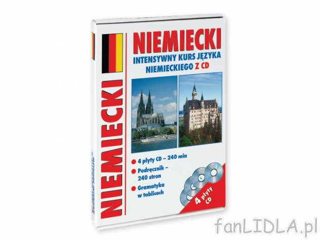 Intensywny kurs językowy z płytą CD , cena 29,99 PLN za 1 szt. 
- 3 języki ...