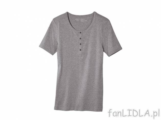 Koszulka Livergy, cena 17,99 PLN za 1 szt. 
- z listwą z guzikami 
- rozmiary: ...