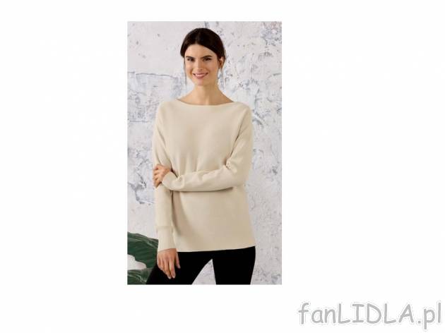 Sweter Esmara, cena 39,99 PLN za 1 szt. 
- rozmiary: XS-L (nie wszystkie wzory dostępne ...