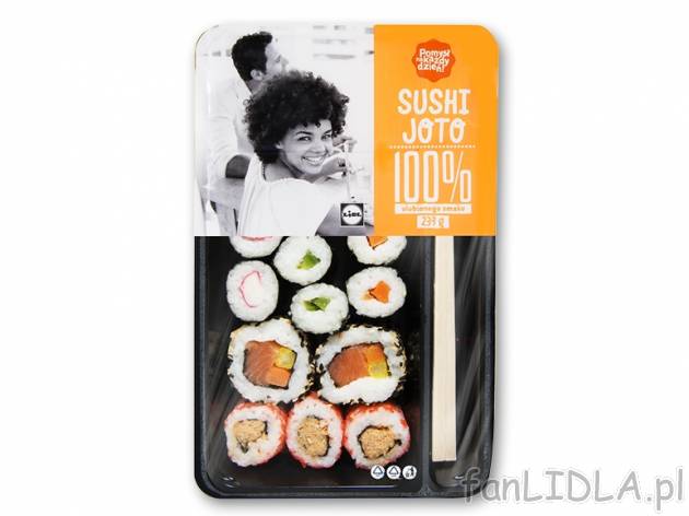 Pomysł na każdy dzień Sushi zestaw* , cena 7,00 PLN za 237 g/1 opak., 100 g=4,79 ...