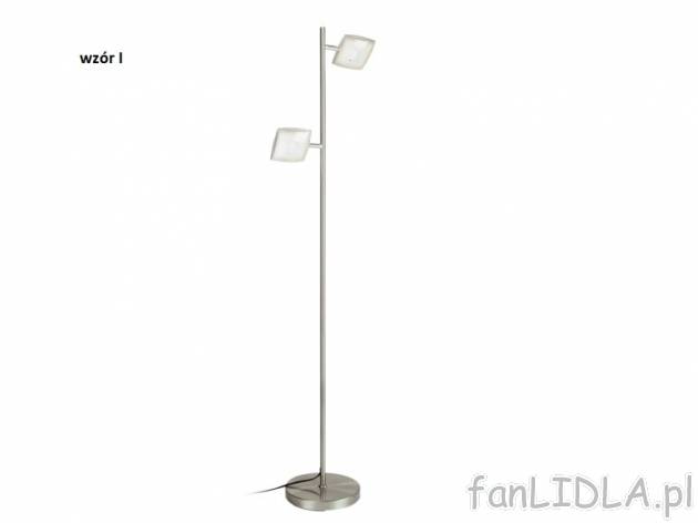Lampa stojąca LED , cena 129,00 PLN za 1 szt. 
- kolor światła ok. 3 000 K (ciepły-biały) ...