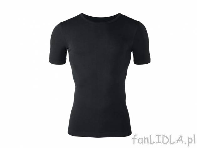 T-shirt bezszwowy Livergy, cena 22,99 PLN za 1 szt. 
- 2 kolory 
- rozmiary: M-XXL ...