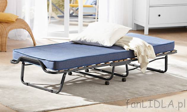 Łóżko składane z pokrowcem cena 219PLN.
- idealne dla gości, łatwe i szybkie ...