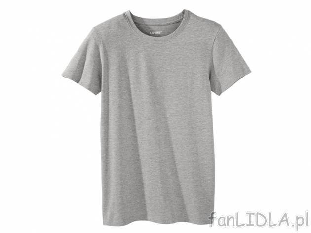 Koszulka ze stretchem Livergy, cena 16,99 PLN za 1 szt. 
- 4 wzory 
- rozmiary: ...