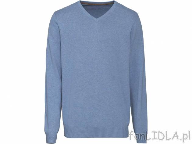 Sweter męski , cena 39,99 PLN 
- 100% bawełny
- rozmiary: M-XL
- dzianina wysokiej ...