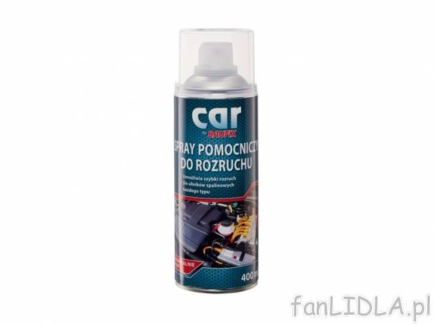 Spray naprawczy do auta , cena 12,99 PLN za 400 ml=1 opak., 1l = 32,48 PLN. 
- ...
