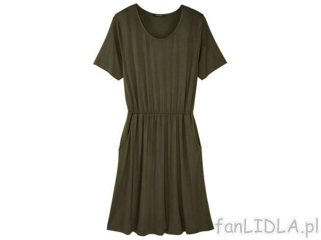 Sukienka Esmara, cena 33,00 PLN za 1 szt. 
- rozmiary: L-XXL 
- 3 wzory 
- materiał: ...