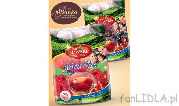 Herbata owocowa , cena 2,39 PLN za 1 opak. 
-  100 g = 4.78 
-  różne rodzaje