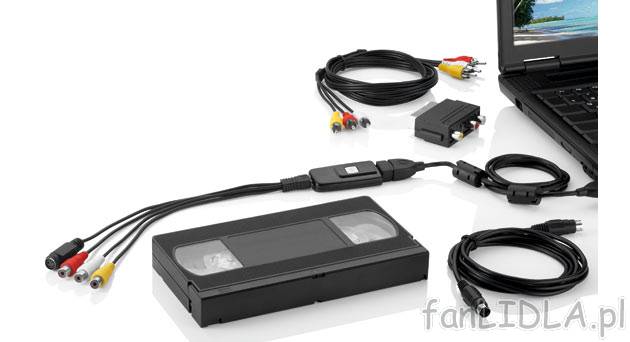 Konwerter sygnału USB Video Silvercrest, cena 99,00 PLN za 1 opak. 
- szybki i ...